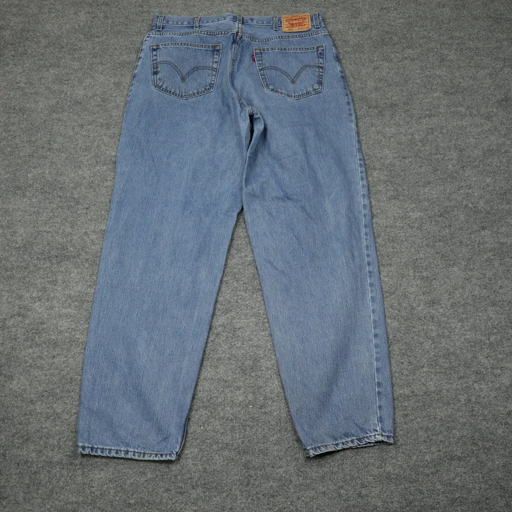 Vintage Levi's 560 Jeans Mens 40x34 Blue Comfort Fit Relaxed Tapered Leg Y2K
